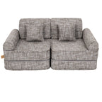 Medium Modular Sofa for Kids - Tangle Moon Grey