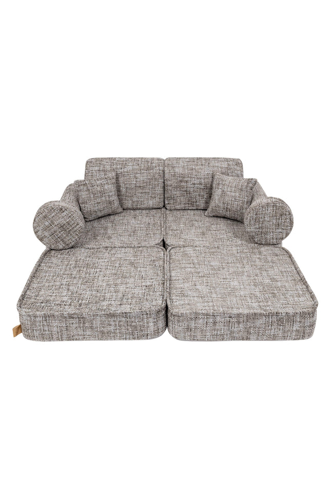 Modulaire kinderbank medium - Tangle Moon Grijs-mercibeaucoupp.eu