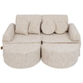 Medium Modular Sofa for Kids - Tangle Marshmallow Beige Plus