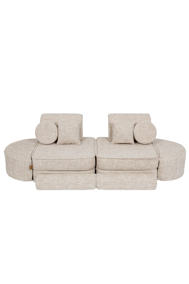 Modulaire kinderbank medium - Tangle Marshmallow Beige Plus-mercibeaucoupp.eu