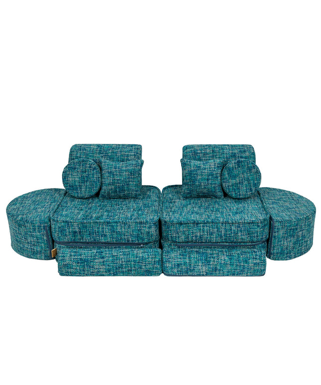 Modulaire kinderbank medium - Tangle Lagoon Blue Plus-mercibeaucoupp.eu