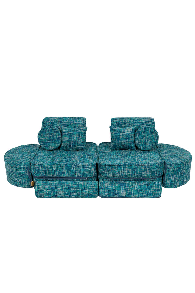 Modulaire kinderbank medium - Tangle Lagoon Blue Plus-mercibeaucoupp.eu