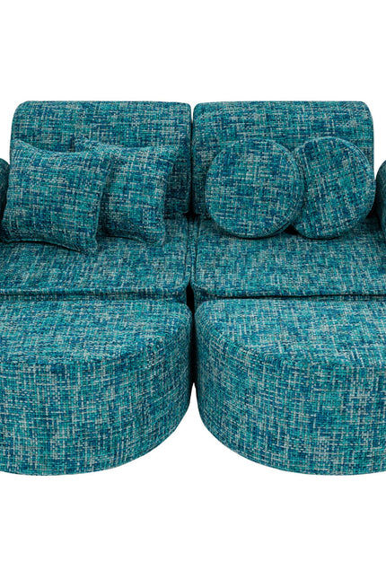 Modulaire kinderbank medium - Tangle Lagoon Blue Plus-mercibeaucoupp.eu