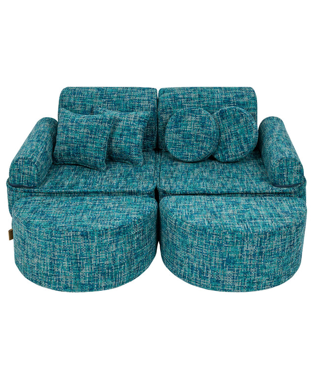 Modulaire kinderbank medium - Tangle Lagoon Blue Plus-mercibeaucoupp.eu