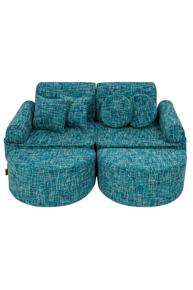 Modulaire kinderbank medium - Tangle Lagoon Blue Plus-mercibeaucoupp.eu