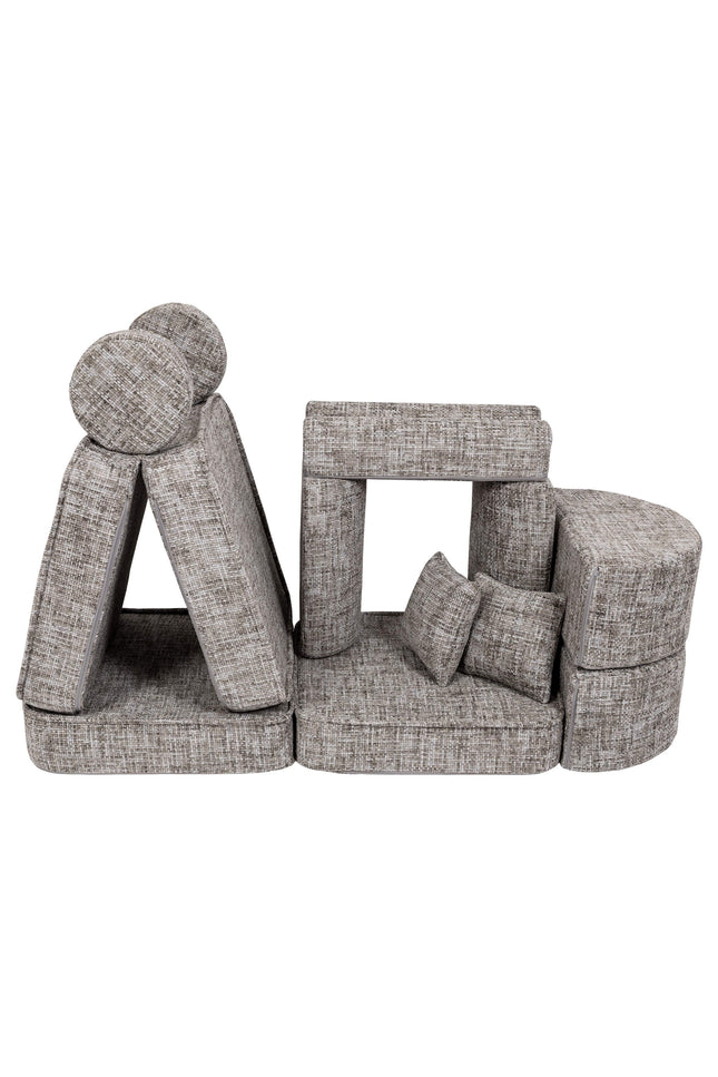 Medium modulaire sofa voor kinderen - Tangle Moon Grey Plus-mercibeaucoupp.eu