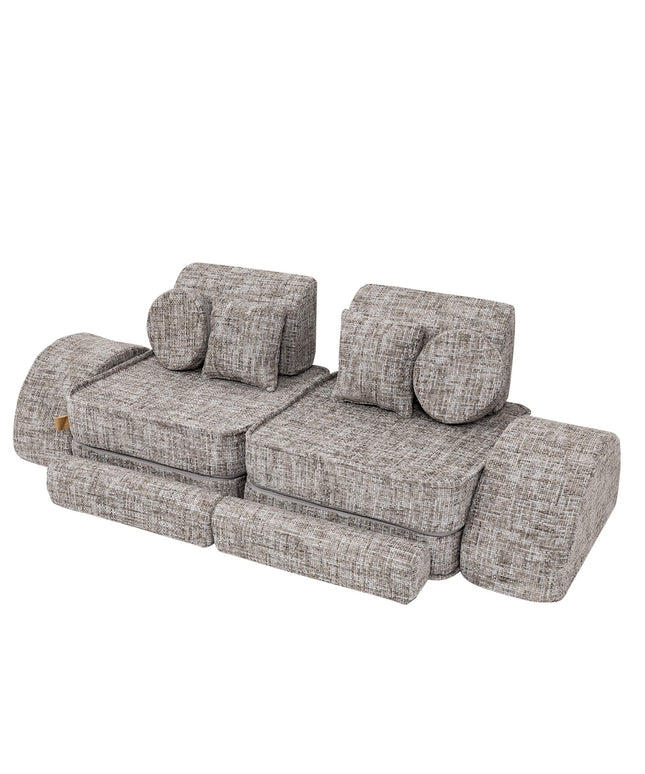 Medium modulaire sofa voor kinderen - Tangle Moon Grey Plus-mercibeaucoupp.eu