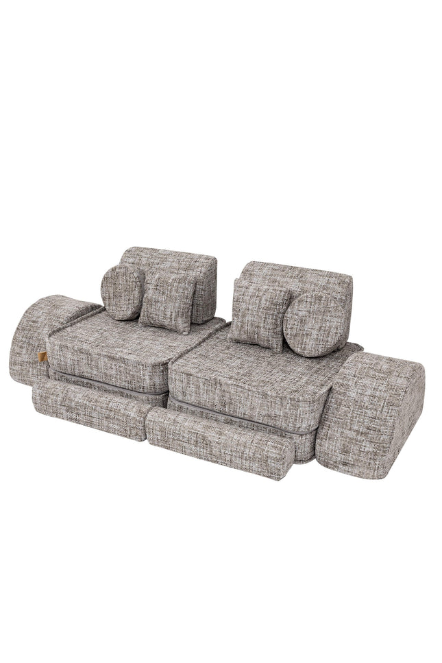 Medium modulaire sofa voor kinderen - Tangle Moon Grey Plus-mercibeaucoupp.eu