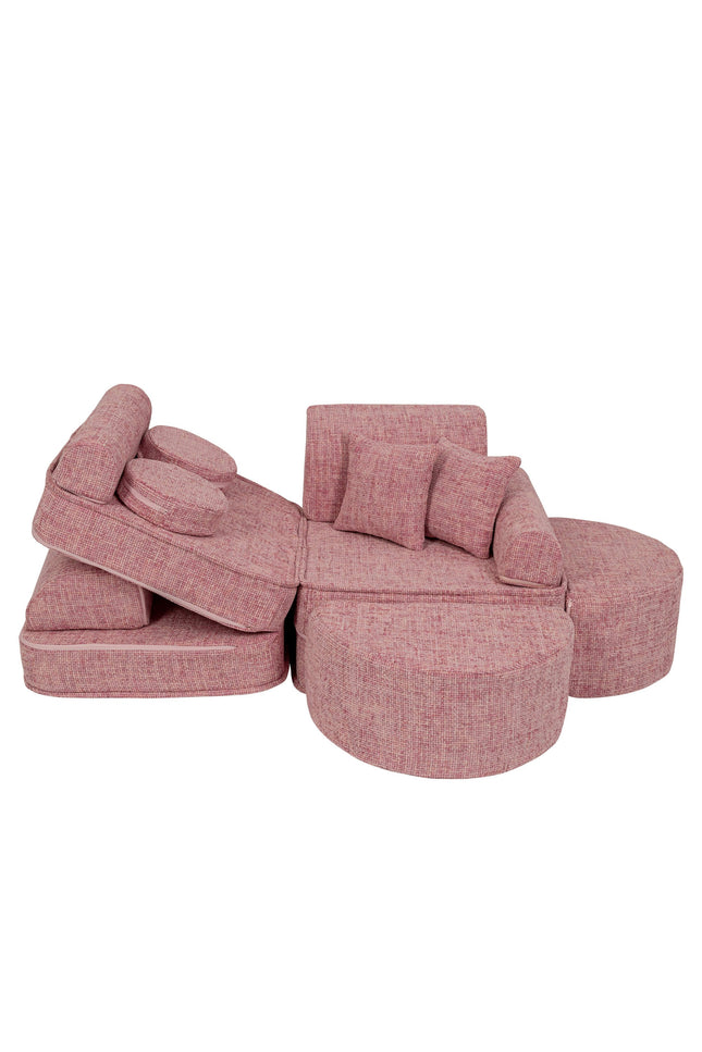 Modulaire kinderbank medium - Tangle Bubblegum Pink Plus-mercibeaucoupp.eu