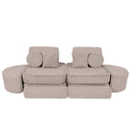 Medium Modular Sofa for Kids - Churros Beige Plus