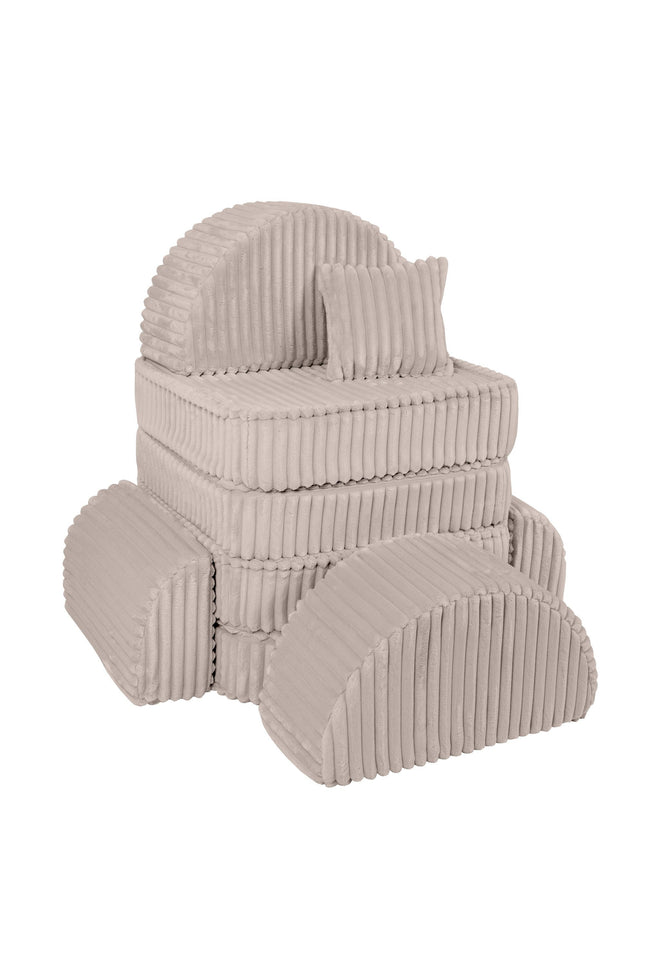 Modulaire kinderbank medium - Churros Beige Plus-mercibeaucoupp.eu