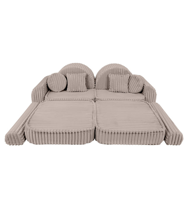 Medium Modular Sofa for Kids - Churros Beige Plus