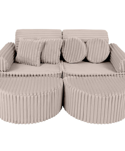 Modulaire kinderbank medium - Churros Beige Plus-mercibeaucoupp.eu