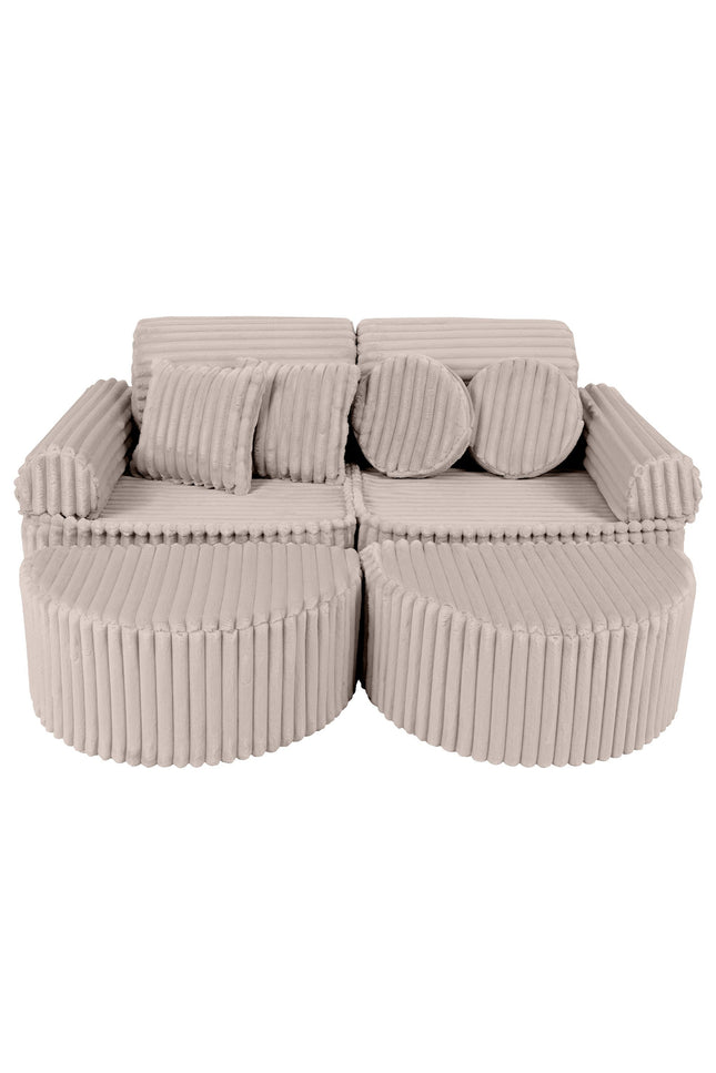 Modulaire kinderbank medium - Churros Beige Plus-mercibeaucoupp.eu