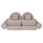 Medium Modular Sofa for Kids - Churros Beige Plus