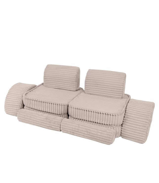 Medium Modular Sofa for Kids - Churros Beige Plus