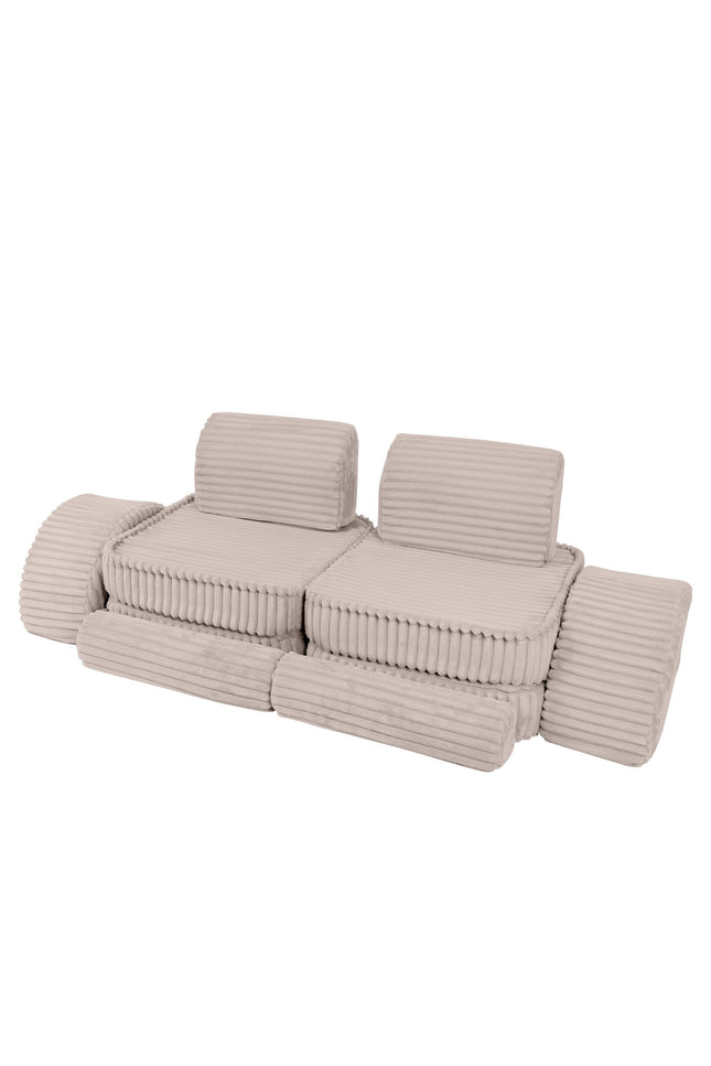Modulaire kinderbank medium - Churros Beige Plus-mercibeaucoupp.eu