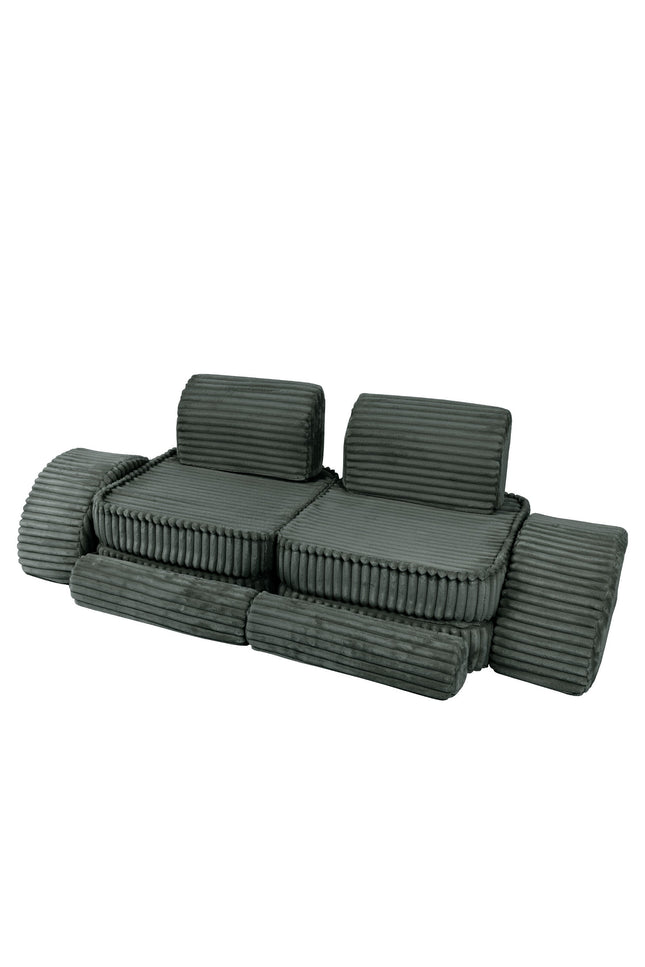 Modulaire kinderbank medium - Churros Bosgroen Plus-mercibeaucoupp.eu