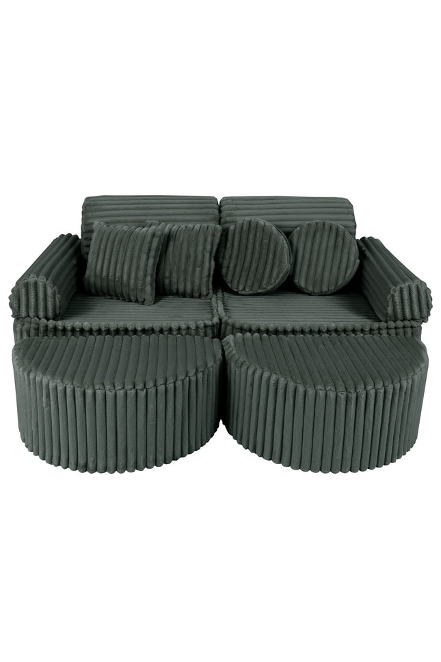 Modulaire kinderbank medium - Churros Bosgroen Plus-mercibeaucoupp.eu