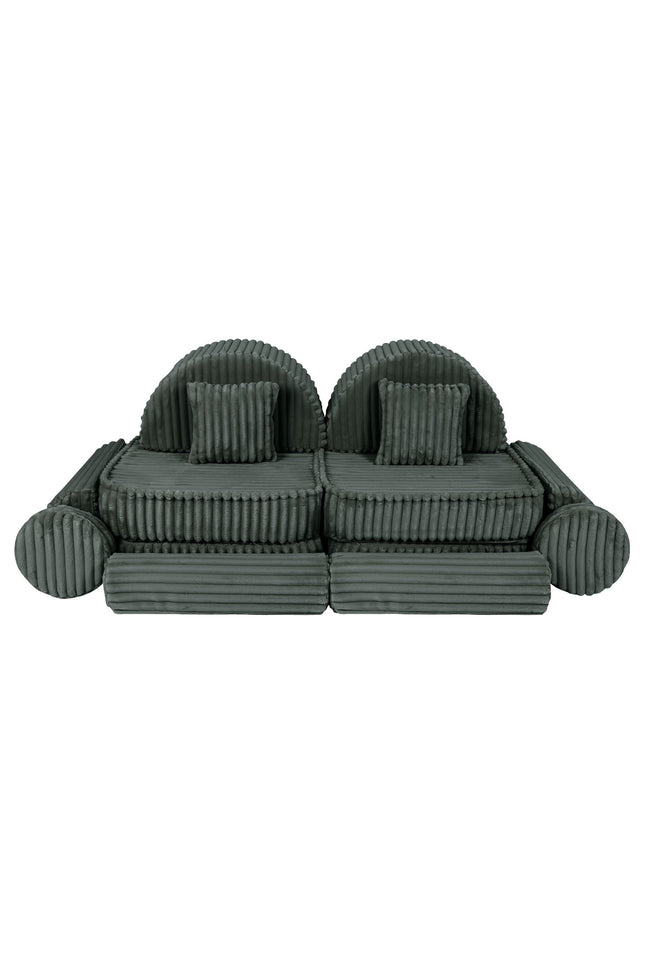 Modulaire kinderbank medium - Churros Bosgroen Plus-mercibeaucoupp.eu