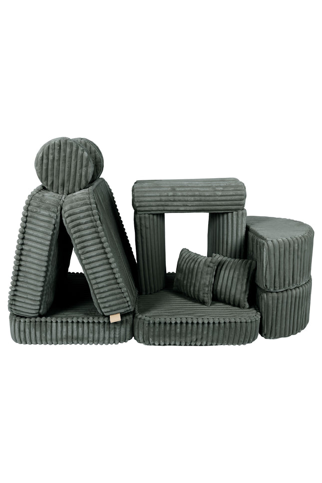 Modulaire kinderbank medium - Churros Bosgroen Plus-mercibeaucoupp.eu