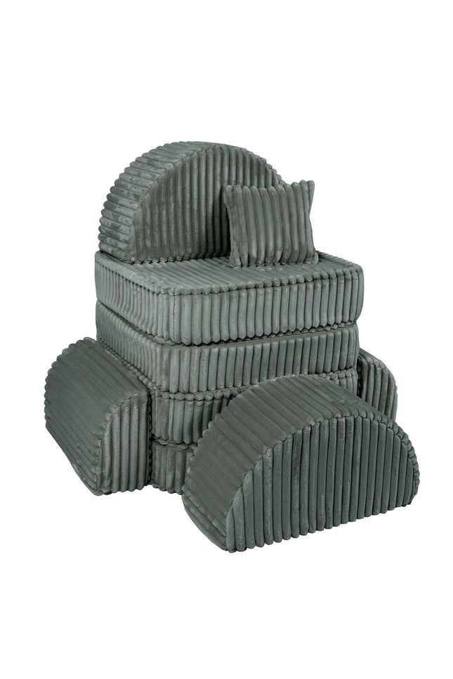 Modulaire kinderbank medium - Churros Bosgroen Plus-mercibeaucoupp.eu