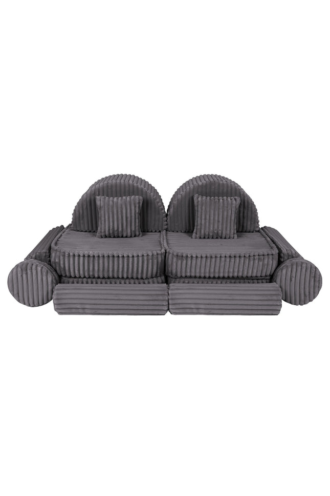 Modulaire kinderbank medium - Churros Jurassic Grey Plus-mercibeaucoupp.eu