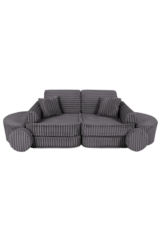 Modulaire kinderbank medium - Churros Jurassic Grey Plus-mercibeaucoupp.eu