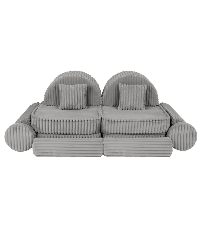 Medium Modular Sofa for Kids - Churros Moon Grey Plus