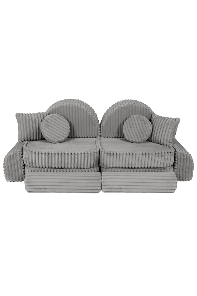 Modulaire kinderbank medium - Churros Moon Grey Plus-mercibeaucoupp.eu