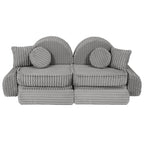 Medium Modular Sofa for Kids - Churros Moon Grey Plus