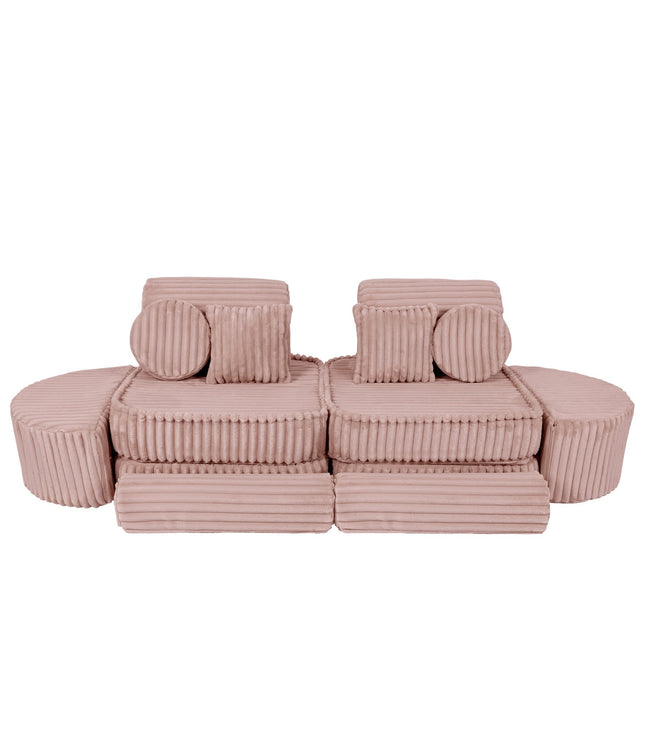 Medium Modular Sofa for Kids - Churros Pink Plus