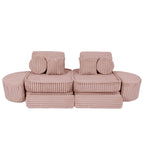Medium Modular Sofa for Kids - Churros Pink Plus