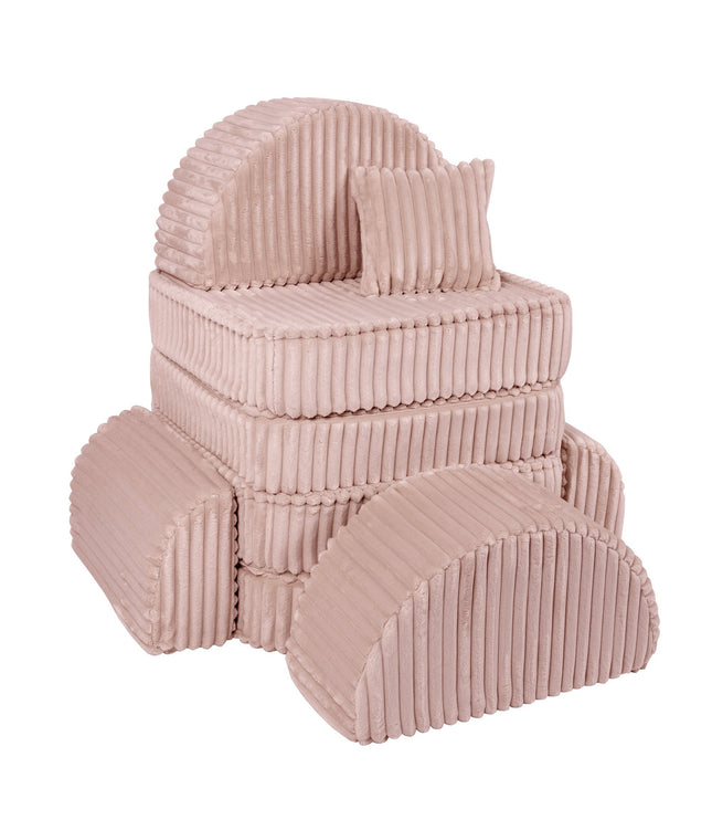 Medium Modular Sofa for Kids - Churros Pink Plus