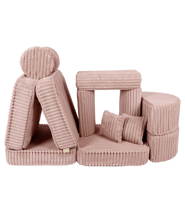 Medium Modular Sofa for Kids - Churros Pink Plus