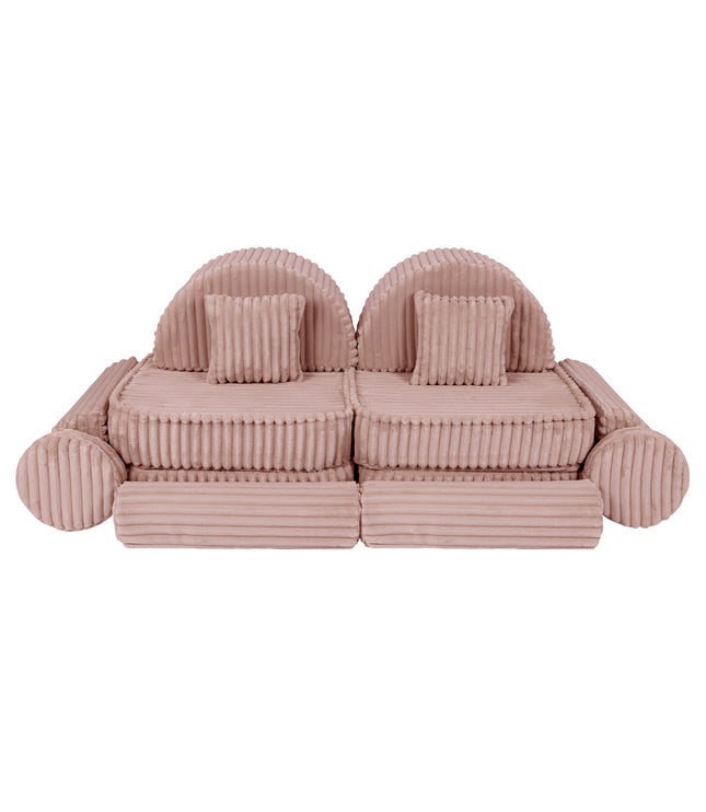 Medium Modular Sofa for Kids - Churros Pink Plus