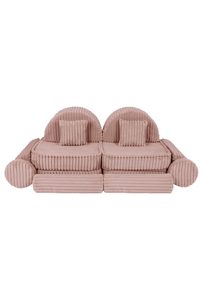 Modulaire kinderbank medium - Churros Roze Plus-mercibeaucoupp.eu