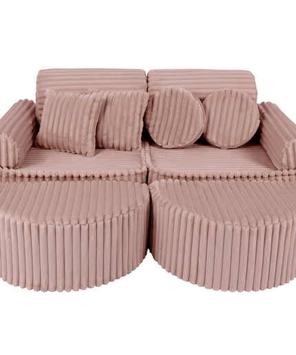 Modulaire kinderbank medium - Churros Roze Plus-mercibeaucoupp.eu