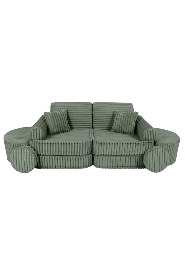 Modulaire kinderbank medium - Churros saliegroen plus-mercibeaucoupp.eu