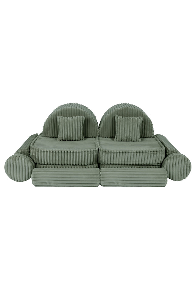 Modulaire kinderbank medium - Churros saliegroen plus-mercibeaucoupp.eu