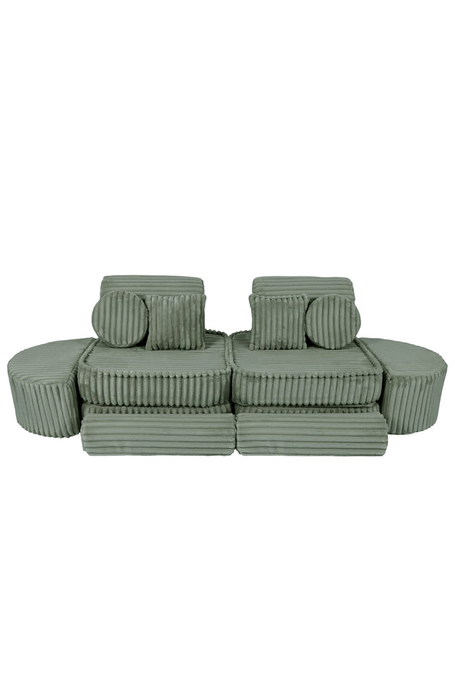 Modulaire kinderbank medium - Churros saliegroen plus-mercibeaucoupp.eu