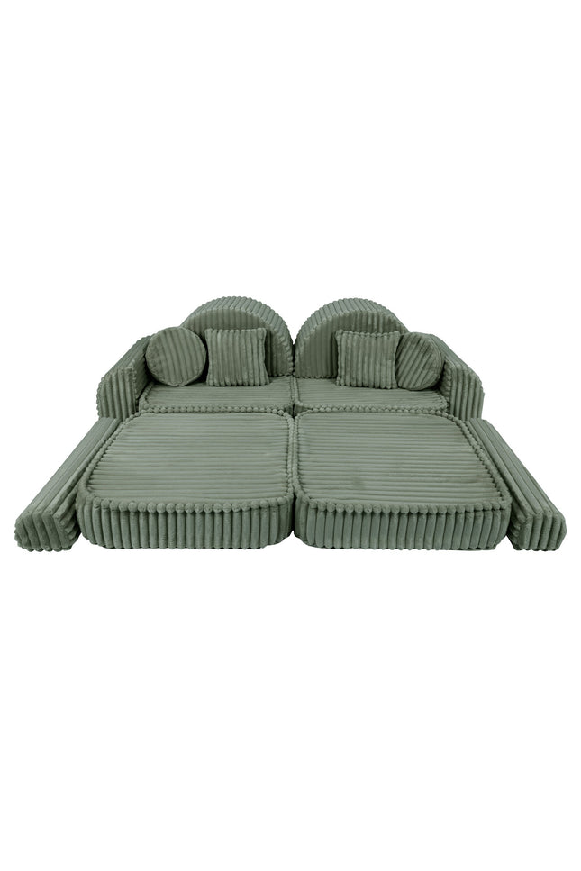 Modulaire kinderbank medium - Churros saliegroen plus-mercibeaucoupp.eu