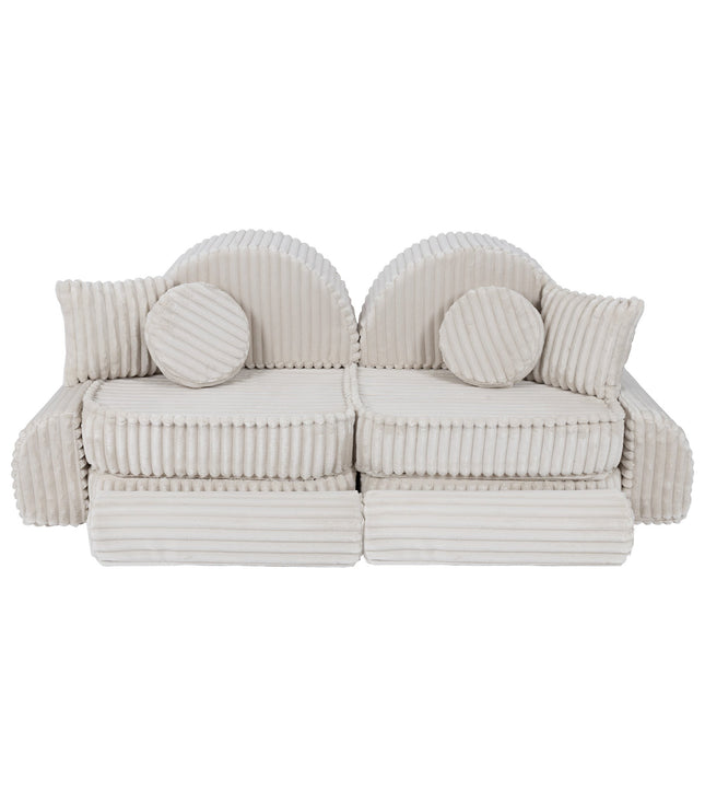 Medium Modular Sofa for Kids - Churros White Plus