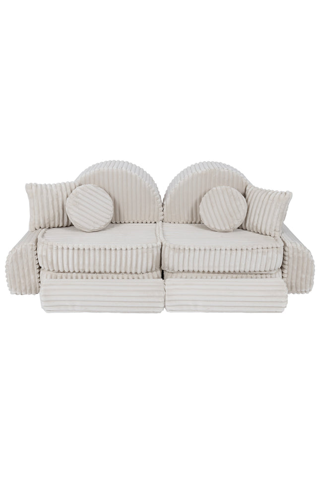 Modulaire kinderbank medium - Churros Wit Plus-mercibeaucoupp.eu