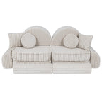 Medium Modular Sofa for Kids - Churros White Plus