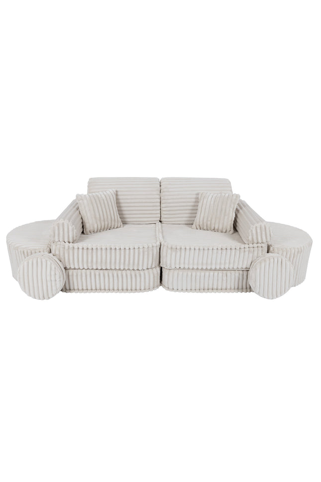 Modulaire kinderbank medium - Churros Wit Plus-mercibeaucoupp.eu