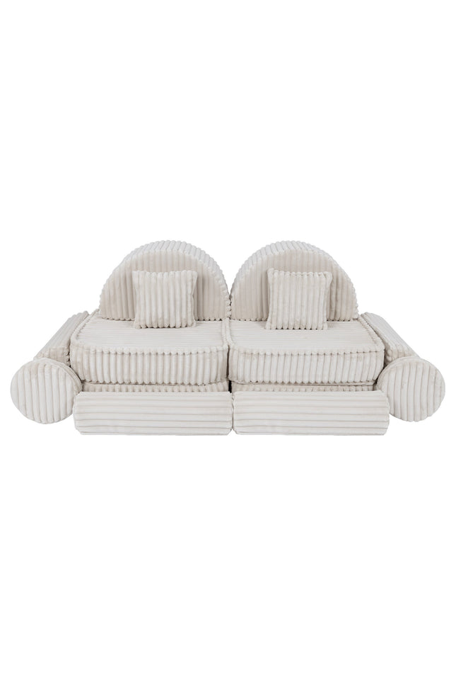 Modulaire kinderbank medium - Churros Wit Plus-mercibeaucoupp.eu
