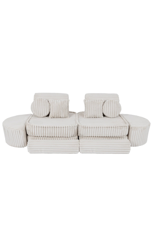 Modulaire kinderbank medium - Churros Wit Plus-mercibeaucoupp.eu