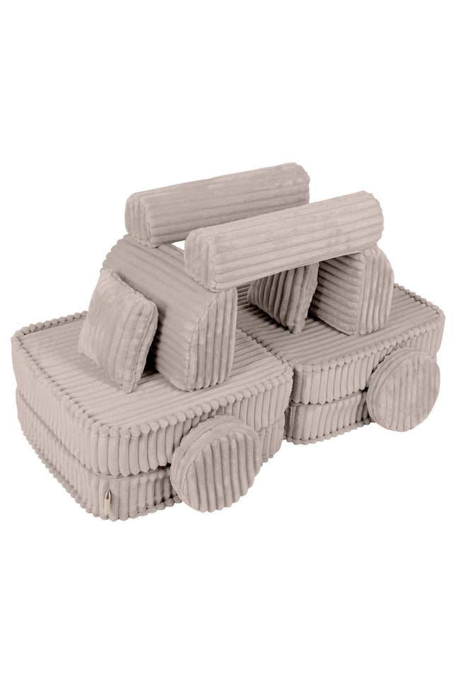 Modulaire kinderbank medium - Churros beige-mercibeaucoupp.eu