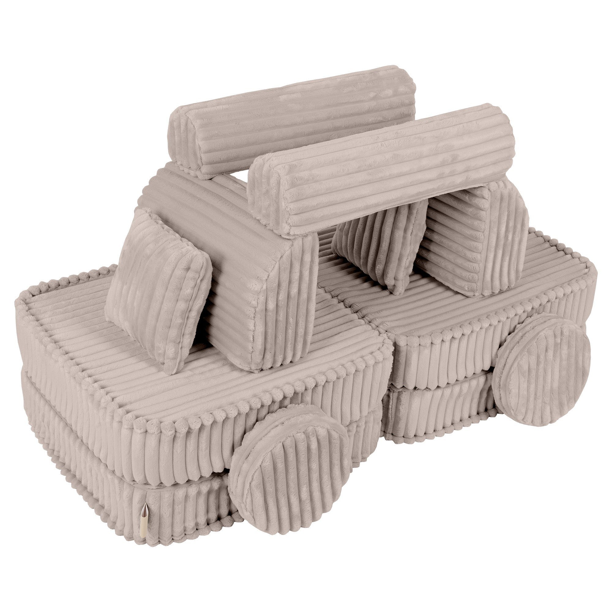 Modulaire kinderbank medium - Churros beige-mercibeaucoupp.eu